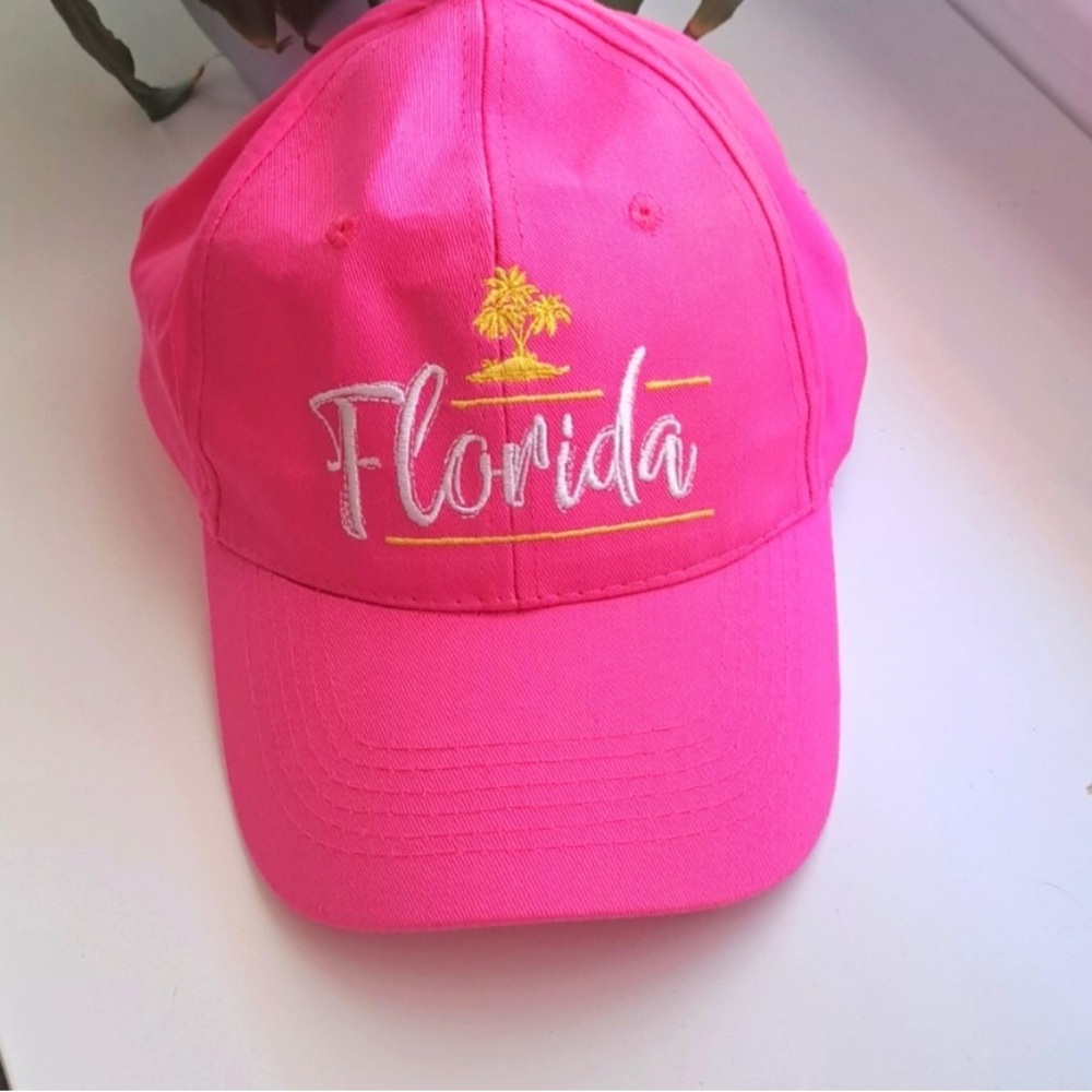 Pink Florida Ball Cap